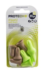 Ear Plugs: PROTECH+ Ear Plug iHearU Foam 4pr