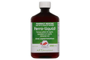Vitamins: AFT FERRO-LIQUID 250ml