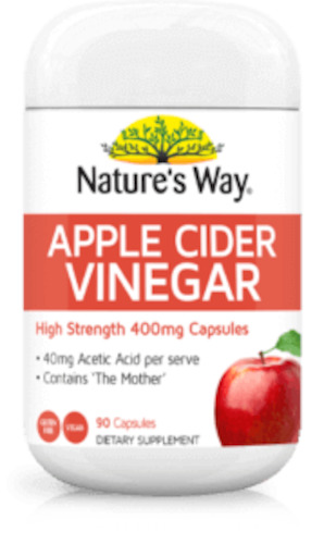 Natures Way A/Cider Vinegar 120s