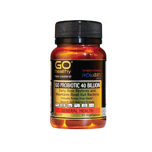 GO Probiotic 40 Billion VCaps 30s