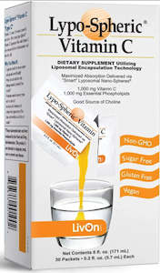 Immune Support: Lypo-Spheric Vit C Sachets 30s