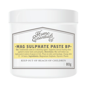 Home Essentials: HE Magnesium Sulphate Paste 80g