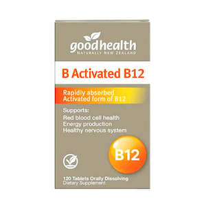 GHP B Activated B12 Diss. 120abs