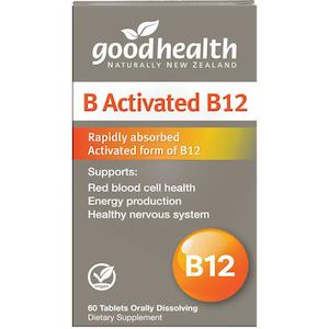 Mood And Energy Support: GHP B Activated B12 60tabs