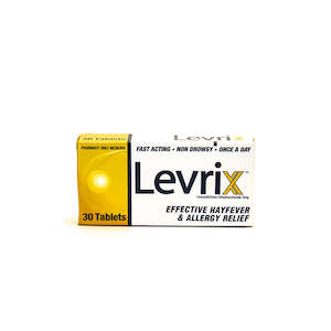 All Allergy: LEVRIX Tablets 5mg 30s