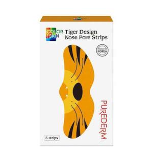 All Gift: PUREDERM Tiger Des Nose P/Strips 6