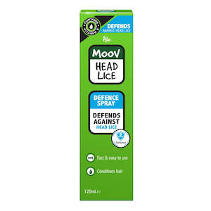 All Hair: Moov Headlice Defence Spray 120ml