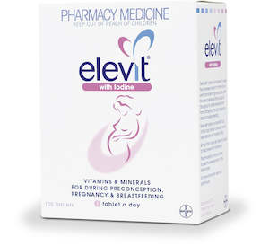 All Sexual Health: Elevit Iodine Preg Support 100s
