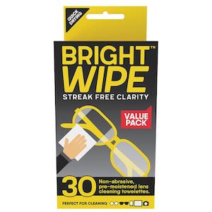 Sunglasses Reading Glasses 1: BRIGHTWIPE Lens Cleaner 30pk
