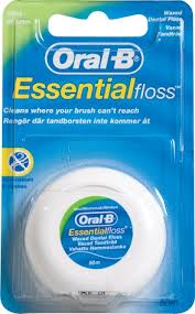 Dental Hygiene: ORAL B Ess Waxed Floss Mint 50m