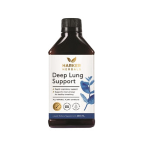 Coughs: HHP Deep Lung Support Tonic 250ml
