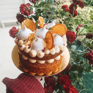 Frontpage: Orange, Almond, Honey & White Chocolate (GF)