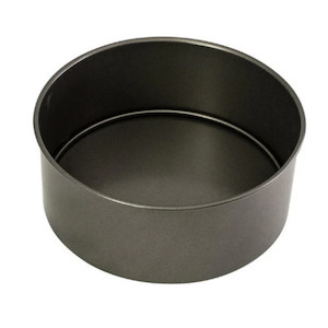 Products: Bakemaster Round 230x80mm (Non Stick) Loose Base
