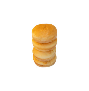 Burger Buns - Plain 4 pack (DF)