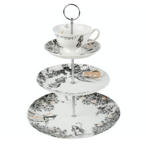 Tabletop Bar: Mikasa x V&A Alice in Wonderland 3-Tiered Cake Stand
