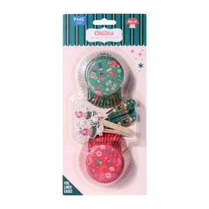 PME Nutcracker Cupcake & Topper Set 24pc