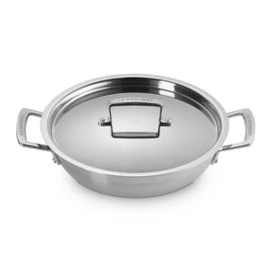 Le Creuset: Le Creuset Classic 3-Ply Stainless Shallow Casserole 24cm