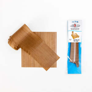 For The Baker: Bake-O-Glide Square Cake Liner with frilled wall liner