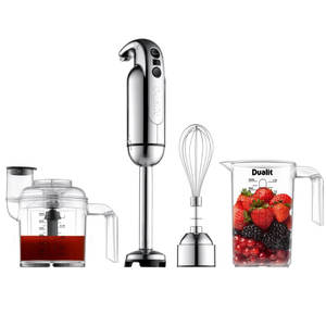 Blenders: Dualit Hand Blender with Accessory pack Chrome