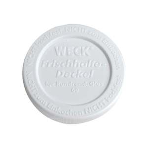 Dehydrators Preserving: Weck Keep Fresh Lid Small 6.5cm
