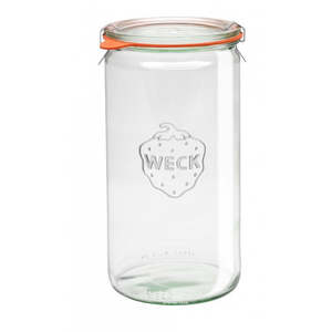 Dehydrators Preserving: Weck Cylinder Jar 1040ml (M)