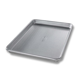 Baking Cookie Sheets: USA Pan Jelly Roll Pan 15"x10"