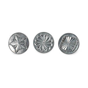 Pastry Cookie Cutters: NordicWare Pretty Pleated Cookie Stamps Set of 3