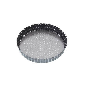 Pie Dishes Tart Tins: Crusty Bake Non-Stick Round Flan / Quiche Tin