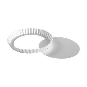 Pie Dishes Tart Tins: Fat Daddio's Fluted Tart Pans (loose base)
