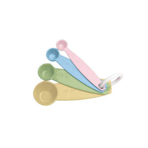 Mix Measure: Pastel Measuring Spoons Set of 4