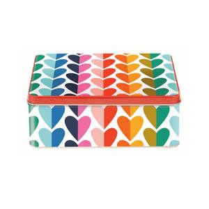 Kate Rhees Hearts Deep Rectangle Tin