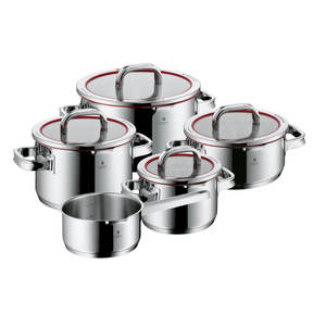WMF Function 4 Cookware Set 5pce Red