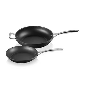 Frypans Skillets: Le Creuset TNS Shallow & Deep Frypan Set 2pce