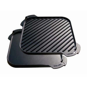 Grill Pans Griddles: Lodge Single Burner Reversible Grill