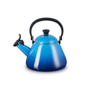 Carbon Steel: Le Creuset Kone Kettle Azure Blue 1.6L