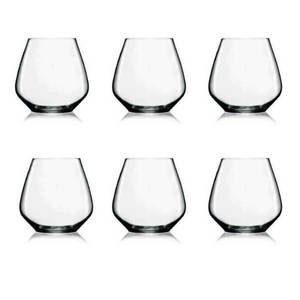 Luigi Bormioli Atelier Stemless Glasses 590ml Set of 6