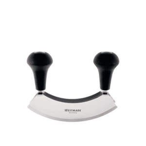 Garlic Herb Tools: Westmark Double Blade 17cm Mincing Knife