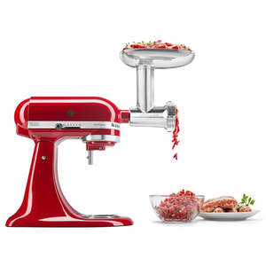Meat Poultry Seafood: KitchenAid Metal Food Grinder Attachment with Stuffers
