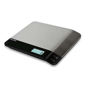 Salter Curved Electronic Scales S/S