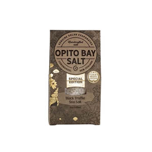 Seasoning Oil: Opito Bay Salt Black Truffle Sea Salt 50g