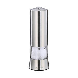 Seasoning Oil: Zassenhaus Gera Electric Salt Mill S/S 18cm