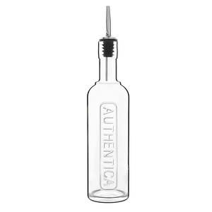 Oil Dispensers: Luigi Bormioli Authentica Glass Bottle with pourer