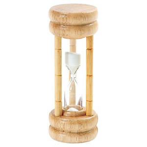 Egg Tools: Natural Wood 3minute Egg Timer