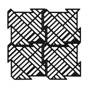 Dish Racks Brushes Mats: Happy SiNKS Silicone Black Sink Mat