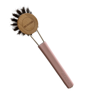 Ecovask Dish Brush Natural Pink