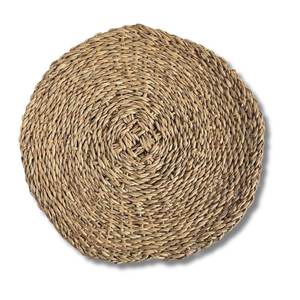 Linens & More Round Seagrass Placemat