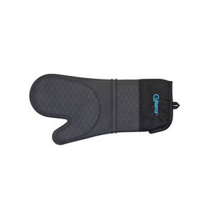 Cuisena Silicone & Fabric Oven Glove Black