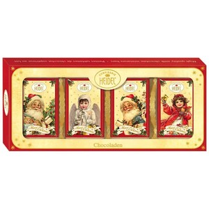 Heidel Nostalgia Christmas Chocolate Bars 80g