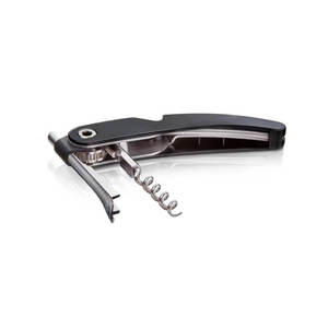 Wine Tools: Vacu Vin Single Pull Corkscrew Black