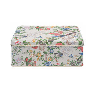 Bakeware: Sanderson Chinoiserie Hall Deep Rectangle Tin